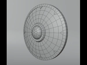 维京盾牌 3D 模型