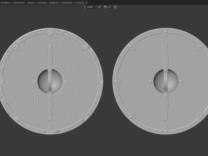 viking shield 3D 모델