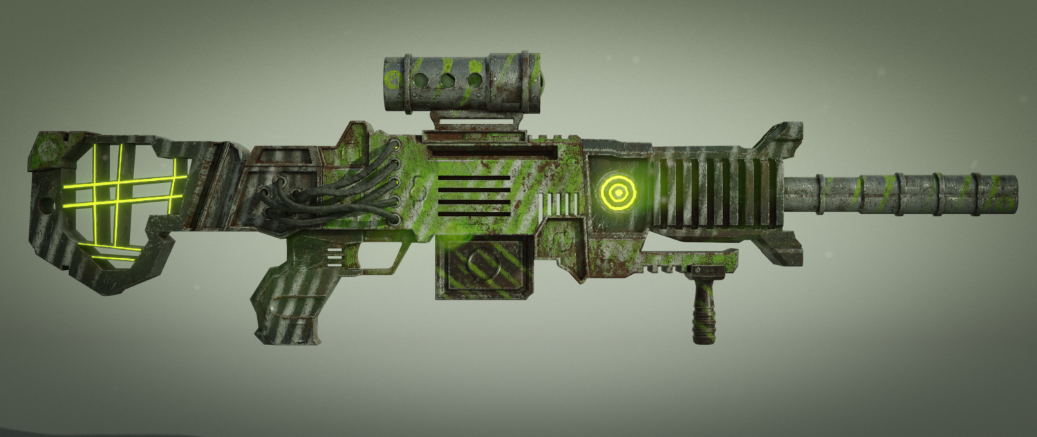 Sci Fi Weapon Free 3d Model In Sci Fi 3dexport