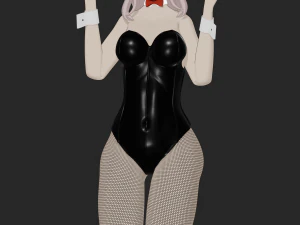 terno de coelho chika fujiwara kaguya-sama o amor &eacute; guerra Modelo 3D