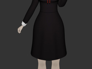 chika fujiwara kaguya-sama love is war 3D Model