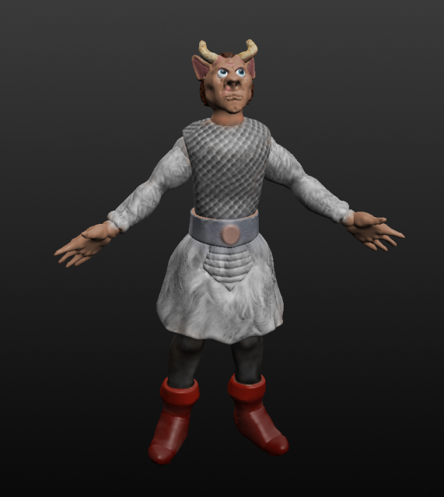keeper of the forest 3D Model .c4d .max .obj .3ds .fbx .stl .blend 