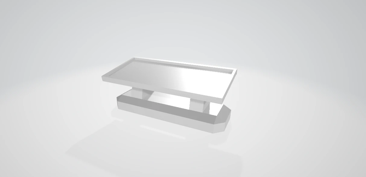 stone table 3D Model .c4d .max .obj .3ds .fbx .stl .blend 