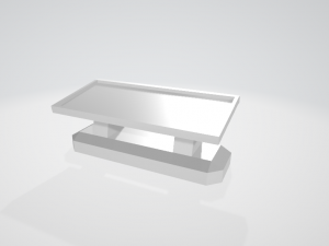 stone table 3D मॉडल
