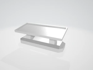 石のテーブル 3Dモデル