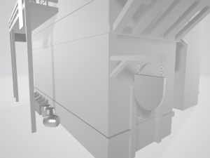 medieval house lowpoly 3D-Modell