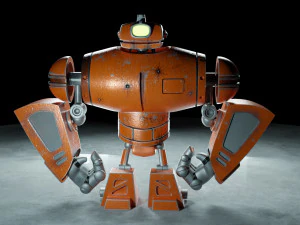 robot cyclope Modèle 3D