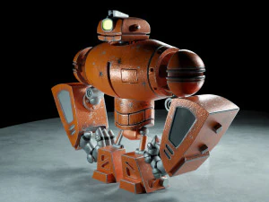 robot cyclop 3D Model