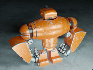 robot cyclop 3D Model