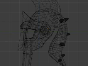 gladyat&ouml;r kaskı 3D Model