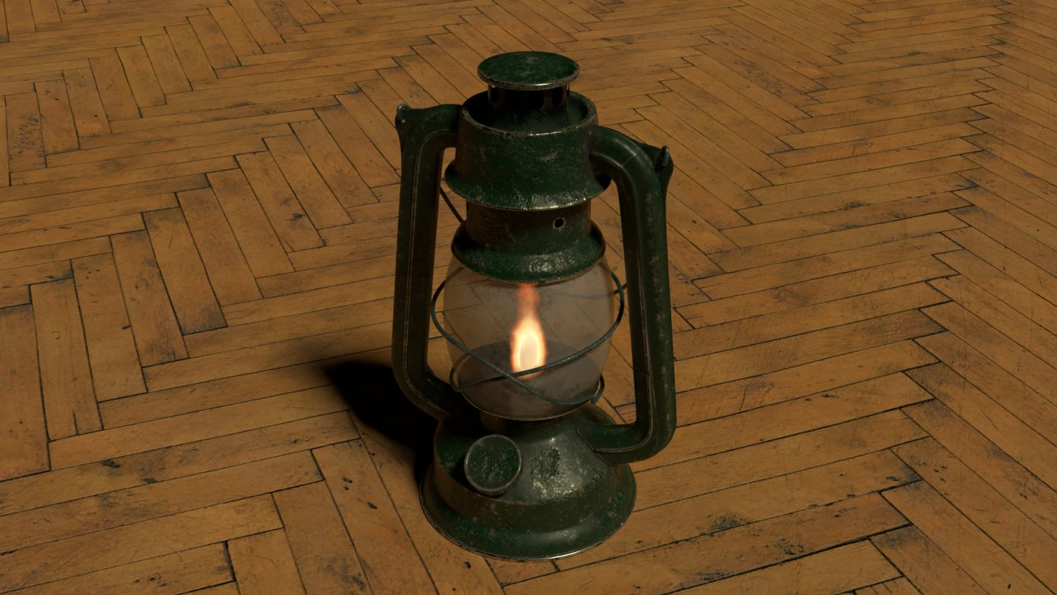 olie lantaarns 3D Model .c4d .max .obj .3ds .fbx .stl .blend 