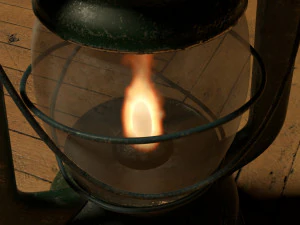 olie lantaarns 3D Model