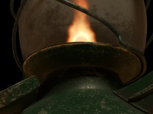 olie lantaarns 3D Model