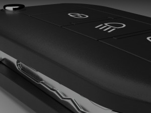 car key peugeot 3D 模型