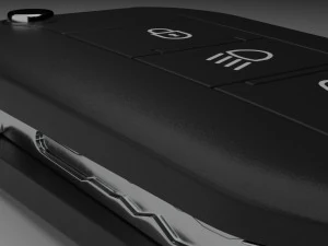 car key peugeot 3D Model