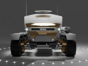 mars toyota rover space 3D Model