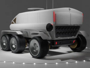 mars toyota rover space 3D Model