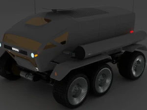 mars toyota rover space 3D Model