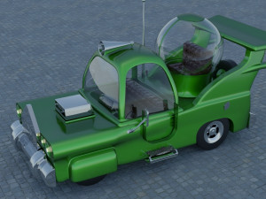 car homer simpson 3d Model 3D