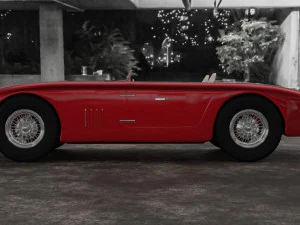 aston martin db3 1953 3D Model