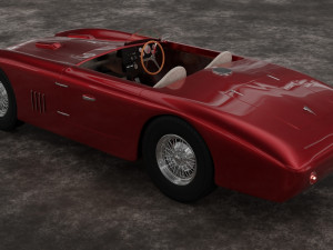 aston martin db3 1953 Model 3D