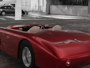 aston martin db3 1953 3D Model
