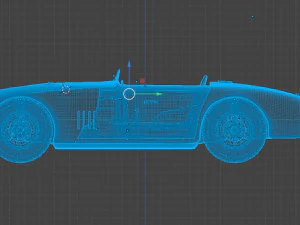aston martin db3 1953 3D Model