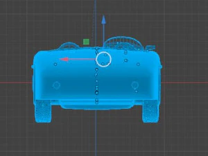 aston martin db3 1953 3D Model