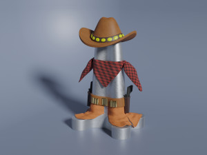 jebediah springfield tongue Modelo 3D