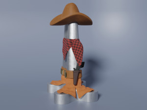 jebediah springfield tongue Modelo 3D
