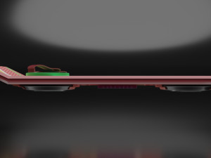 hoverboard back to the future ii 3D Model