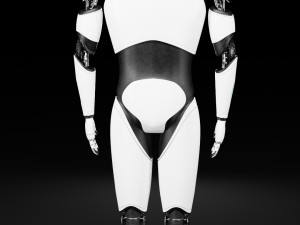 artificial intelligence cyborg 3D Model
