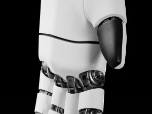 artificial intelligence cyborg 3D Model