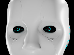 artificial intelligence cyborg 3D Model