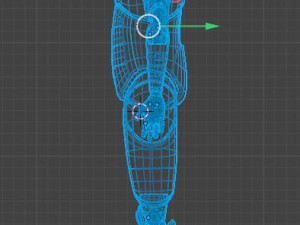artificial intelligence cyborg 3D Model
