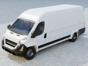 car mercedes sprinter 3D मॉडल
