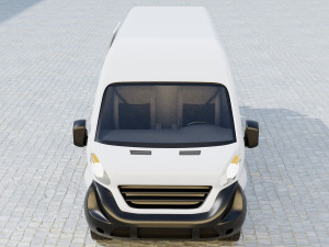 car mercedes sprinter 3D Модель