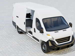 car mercedes sprinter 3D Модель