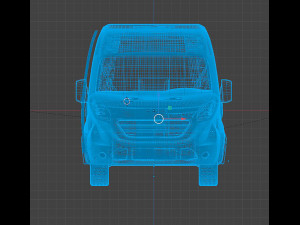 car mercedes sprinter 3D Модель