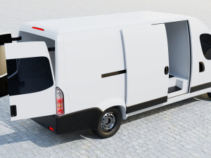 car mercedes sprinter 3D Модель