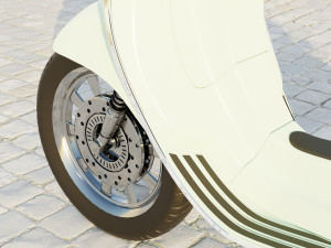 vespa sprint 3D Модель