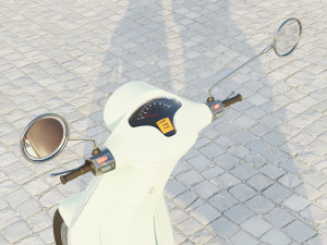 vespa sprint 3D Модель