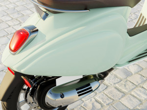 vespa sprint 3D Модель