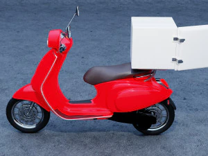 vespa delivery 3D Model