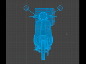 vespa delivery 3D Model