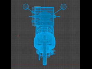 vespa delivery 3D Model