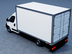box truck 3D Model
