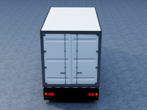 box truck 3D Model