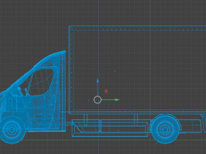box truck 3D Model