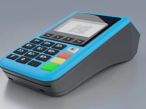 terminal de pago pos Modelo 3D